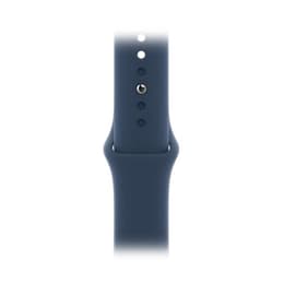 Apple Watch Series 7 (2021) GPS 41 mm - Aluminium Blauw - Sportbandje Blauw