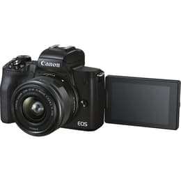 Reflex - Canon EOS M50 - Zwart + Canon EF-M 15-45mm f/3.5-6.3 IS STM