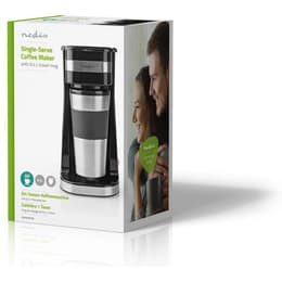 Koffiezetapparaat Zonder Capsule Nedis KACM300FBK L - Zwart