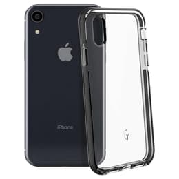 Hoesje iPhone XR - TPU - Zwart/Transparant