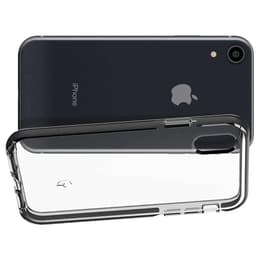 Hoesje iPhone XR - TPU - Zwart/Transparant