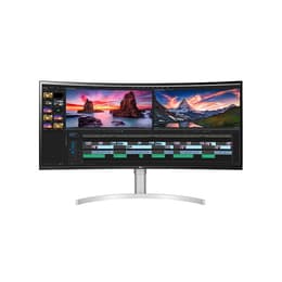 38-inch LG 38WN95C-W 3840 x 1600 LED Beeldscherm Grijs