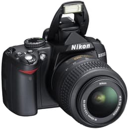 Reflex D3000 - Zwart + Nikon Nikon 18-55mm f/3.5-5.6G AF-S VR DX f/3.5-5.6