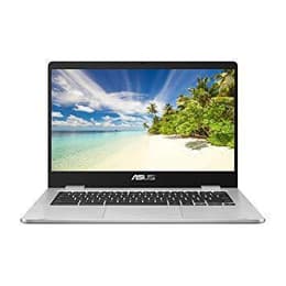 Asus ChromeBook C423 Celeron N3350 1.1 GHz 64GB SSD - 4GB AZERTY - Frans