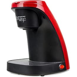 Koffiezetapparaat Zonder Capsule Italian Design IDECUCOF02 Coffee Duo Pro 0.24L - Zwart
