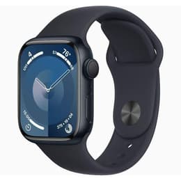 Apple Watch () 2023 GPS 45 mm - Aluminium Middernacht - Geweven sportbandje