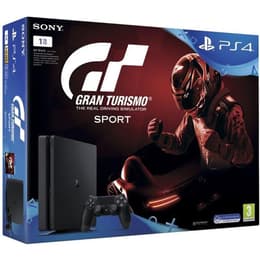 PlayStation 4 Slim 1000GB - Zwart + Gran Turismo Sport