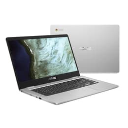 Asus ChromeBook C423 Pentium N4200 1.1 GHz 32GB SSD - 8GB AZERTY - Frans