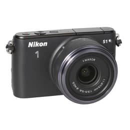 Hybride Nikon 1 s1 - Zwart + Lens Nikkor  f/3.5-5.6