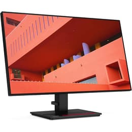 27-inch Lenovo ThinkVision P27h-28 2560 x 1440 LED Beeldscherm Zwart