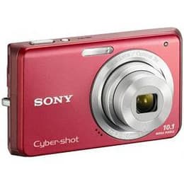 Compactcamera Cyber-Shot DSC-W180 - Rood + Sony Lens Optical Zoom f/3.1-5.6