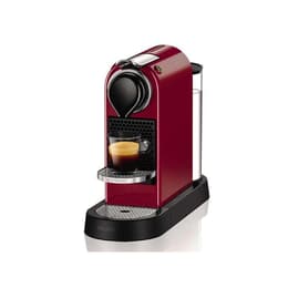 Espresso met capsules Compatibele Nespresso Krups XN7405 1L - Rood/Zwart