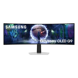 49-inch Samsung LS49DG934SUXEN 5120 x 1440 OLED Beeldscherm Wit