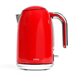 Livoo DOD180R Rood 1,7000L - Waterkoker