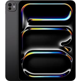 iPad Pro 11" (2024) 5e generatie 2000 GB - WiFi + 5G - Spacezwart met Display met nanotextuur