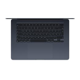 MacBook Air 15" (2023) - Apple M2 met 8‑core CPU en 10-core GPU - 8GB RAM - SSD 256GB - QWERTZ - Duits