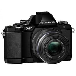 Hybride camera OM-D E-M10 - Zwart + Olympus M.Zuiko Digital ED 12-50mm f/3.5-6.3 EZ f/3.5-6.3