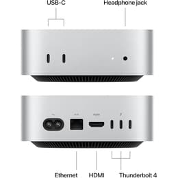 Mac mini () Apple M4 4.4 GHz - 512 GB SSD - 24GB