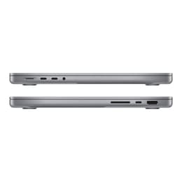 MacBook Pro 14" (2023) - Apple M2 Pro met 10‑core CPU en 16-core GPU - 16GB RAM - SSD 1000GB - Standaarddisplay - QWERTY - Engels