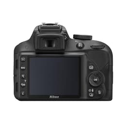 Reflex D3300 - Zwart + Nikon AF-S DX Nikkor 18-55mm f/3.5-5.6G VR II + AF-S DX Nikkor 55-200mm f/4-5.6G VR II f/3.5-5.6 + f/4-5.6