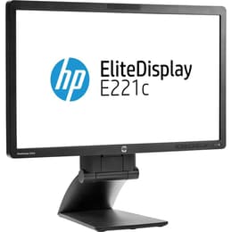 22-inch HP EliteDisplay E221C 1920 x 1080 LCD Beeldscherm Zwart