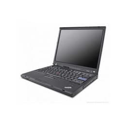 Lenovo ThinkPad T61P 15" Core 2 2.2 GHz - SSD 128 GB - 4GB QWERTZ - Duits