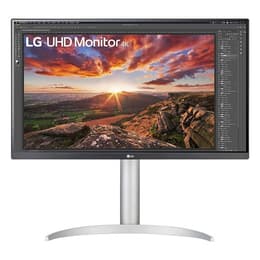 27-inch LG 27UK850-W 1920 x 1080 LED Beeldscherm Grijs