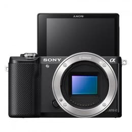 Hybride Camera Sony A5000 Zwart - Alleen Behuizing