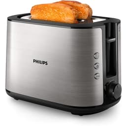 Broodrooster Philips Viva Collection HD2650/90 2 sleuven - Grijs