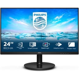 24-inch Philips 242V8LA 1920 x 1080 LED Beeldscherm Zwart