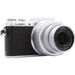 Hybride camera Lumix G DMC-GF7 - Zilver/Zwart + Panasonic Lumix G.Vario 12-32mm f/3.5-5.6 ASPH MEGA OIS f/3.5-5.6
