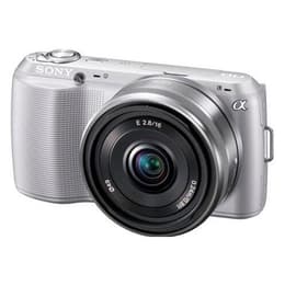 Hybride Camera Sony NEX-C3 Zilver + Lens Sony E 18-55 mm f/3.5-5.6