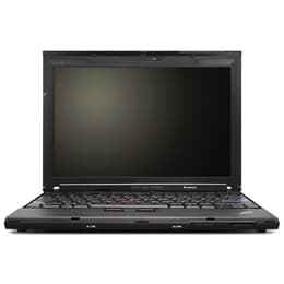 Lenovo ThinkPad X200 12" Core 2 1.6 GHz - SSD 120 GB - 4GB AZERTY - Frans