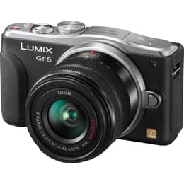 Lumix DMC-GF6 - Zwart/Grijs + Panasonic Lumix G Vario f/3.5-5.6