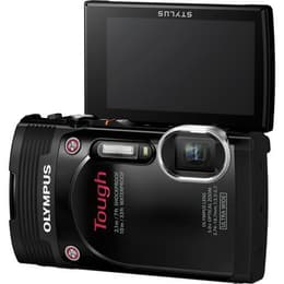Compactcamera Stylus Tough TG-850 - Zwart + Olympus Olympus Lens Optical Zoom 21-105 mm f/3.5-5.7 f/3.5-5.7