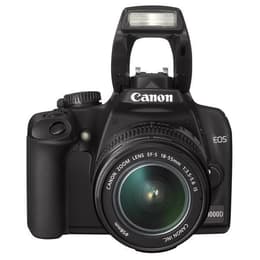 Spiegelreflexcamera Canon EOS 1000D - Zwart + Lens Canon EF-S 18-55mm f/3.5-5.6 IS II
