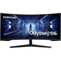 34-inch Samsung Odyssey G5 LC34G55TWWRXEN 3440 x 1440 LED Beeldscherm Zwart