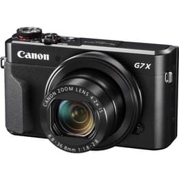Compactcamera PowerShot G7X Mark II - Zwart Canon Canon Zoom Lens 24-100 mm f/1.8-2.8 f/1.8-2.8