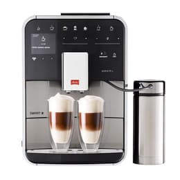Espresso met shredder Zonder Capsule Melitta Barista TS Smart Connectée Inox F860-100 1,8000L - Zwart