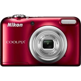 Compactcamera Coolpix A10 - Rood + Nikon Nikon Nikkor Wide Optical Zoom 4,6-23mm f/3.2-6.5 f/3.2-6.5