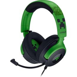 Kraken V4 X Minecraft Edition geluidsdemper gaming Hoofdtelefoon - bedraad microfoon Zwart