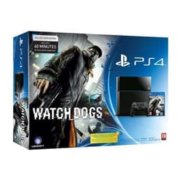 PlayStation 4 500GB - Zwart + Watch Dogs