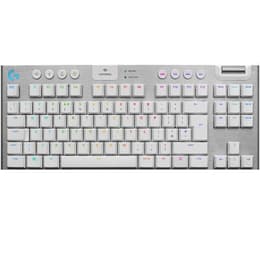 Logitech Toetsenbord QWERTY Engels (VK) Draadloos Verlicht G915 Tenkeyless Lightspeed Carbon