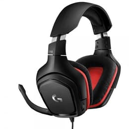 G332 gaming Hoofdtelefoon - bedraad microfoon Zwart