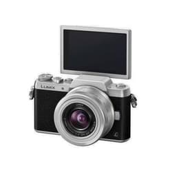 Hybride camera Lumix DMC-GF7 - Grijs/Zwart + Panasonic Panasonic Lumix G Vario 12-32 mm f/3.5-5.6 ASPH f/3.5-5.6
