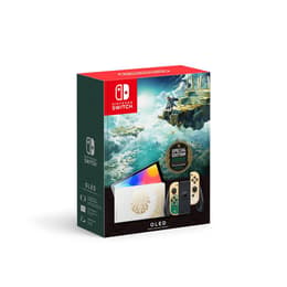 Switch OLED 64GB - Wit - Limited edition Zelda Tears Of The Kingdom +