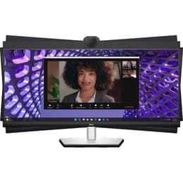 34-inch Dell P3424WEB 3440 x 1440 LCD Beeldscherm Zwart