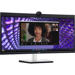 34-inch Dell P3424WEB 3440 x 1440 LCD Beeldscherm Zwart