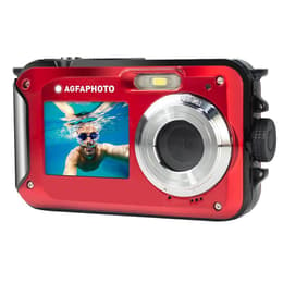 Compactcamera - Agfa Photo Realishot WP8000 Alleen behuizing Rood