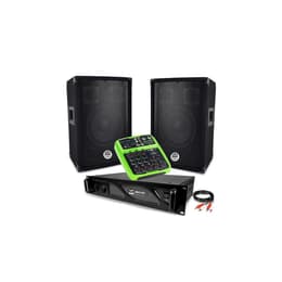 Bm Sonic bms08 amplificateur 1000W bms1000 et table de mixage mini4 PA speaker